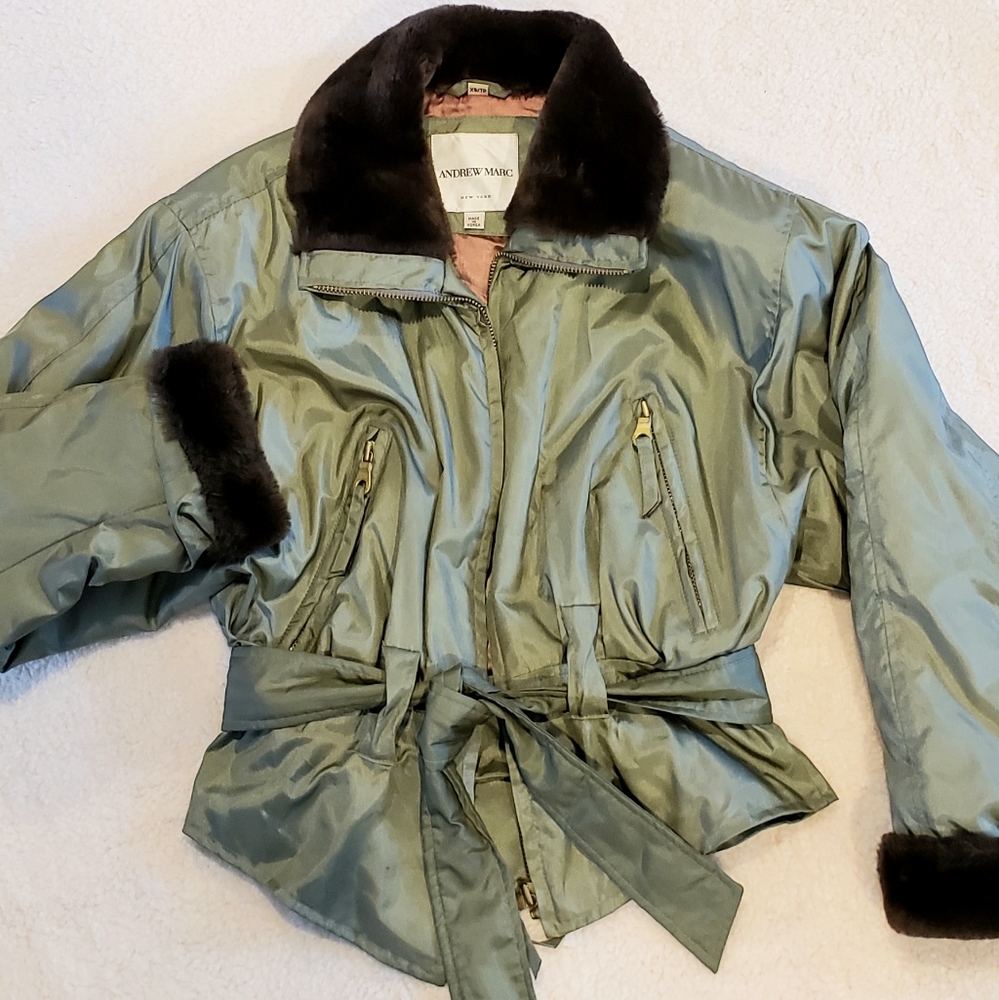 Andrew Marc Bomber Jacket